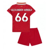 Liverpool Alexander-Arnold #66 Koti Peliasu Lasten 2024-25 Lyhythihainen (+ Lyhyet housut)